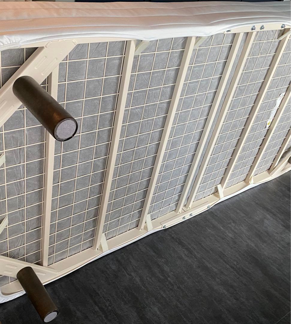 【配送料込み】無印良品 脚付きマットレス シングルベッド 1年半使用