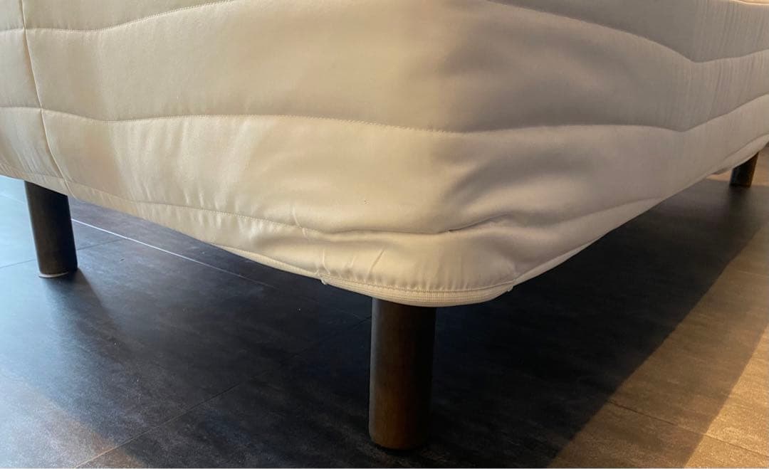 【配送料込み】無印良品 脚付きマットレス シングルベッド 1年半使用