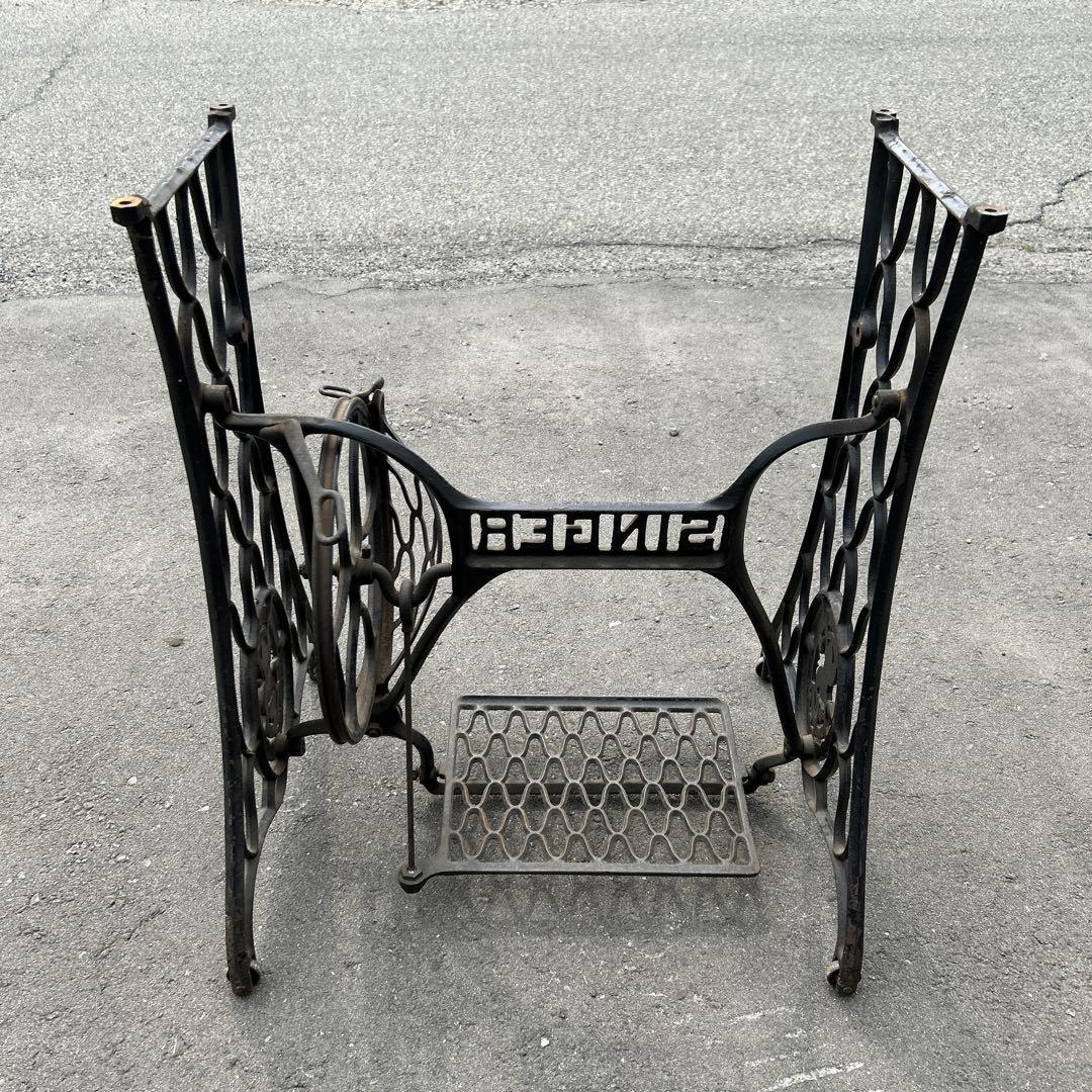 シンガー　網目ミシン脚　ミシン台　テーブル脚　アンティーク　レトロ　b10