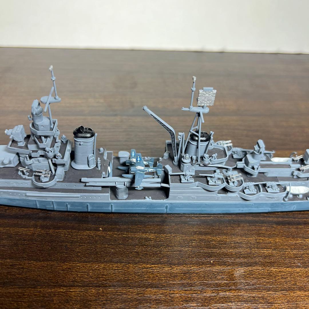 1/700 アメリカ海軍　重巡洋艦インディアナポリス 日本海軍　潜水艦伊58号