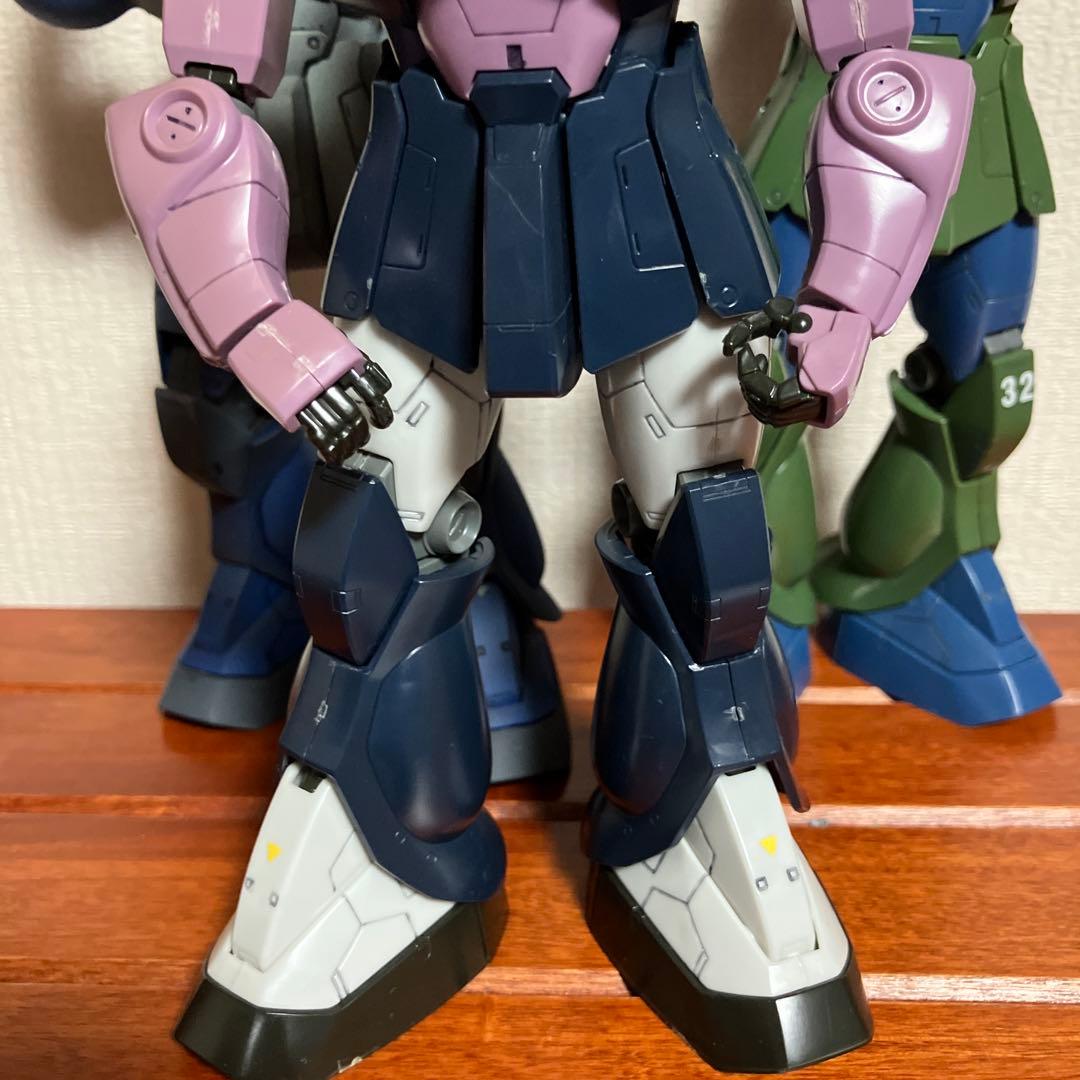 【ジャンク】MG ザクI：ランバ・ラル専用機、黒い三連星、旧ザク