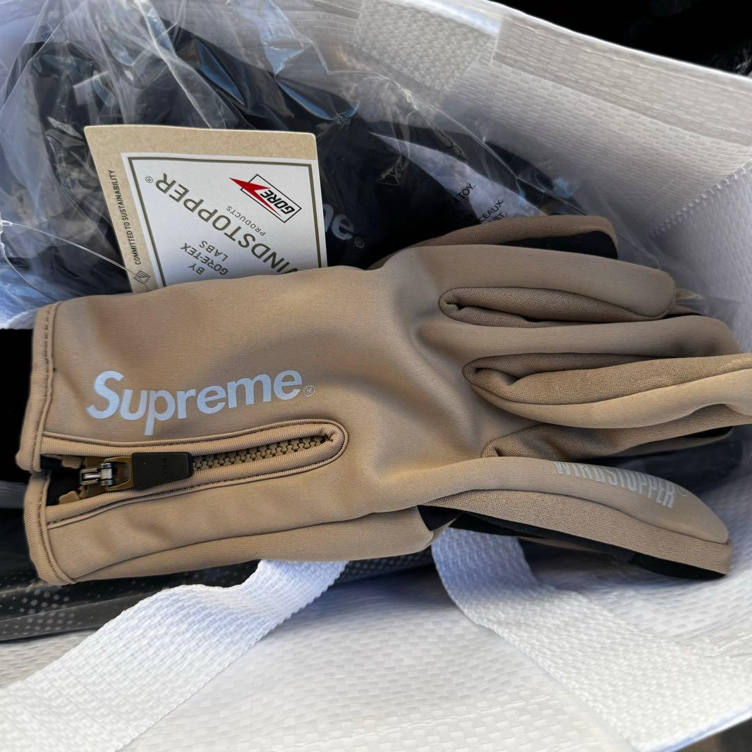 Mサイズ　24fw Supreme WINDSTOPPER Zip Gloves