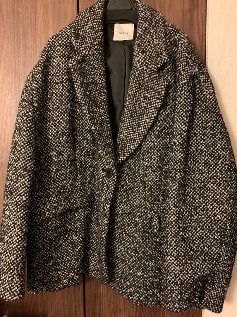 値下げクラネ❗️SuzuHirose×CLANEMIXCOLOROVERCOAT