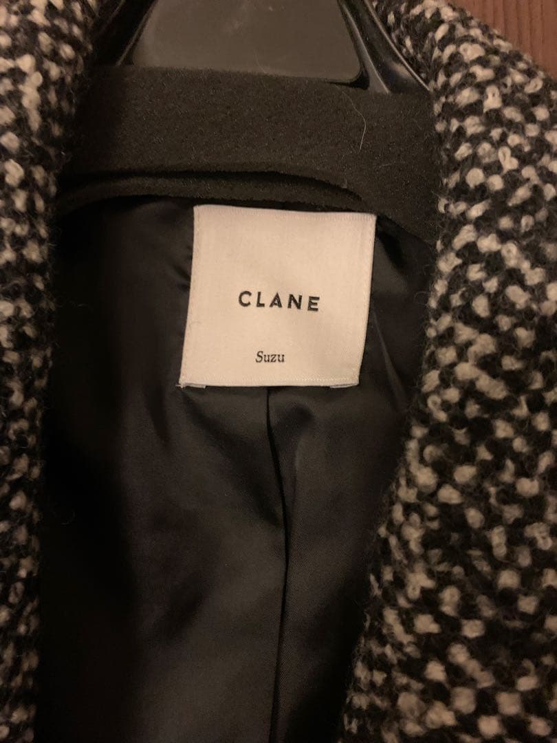 値下げクラネ❗️SuzuHirose×CLANEMIXCOLOROVERCOAT