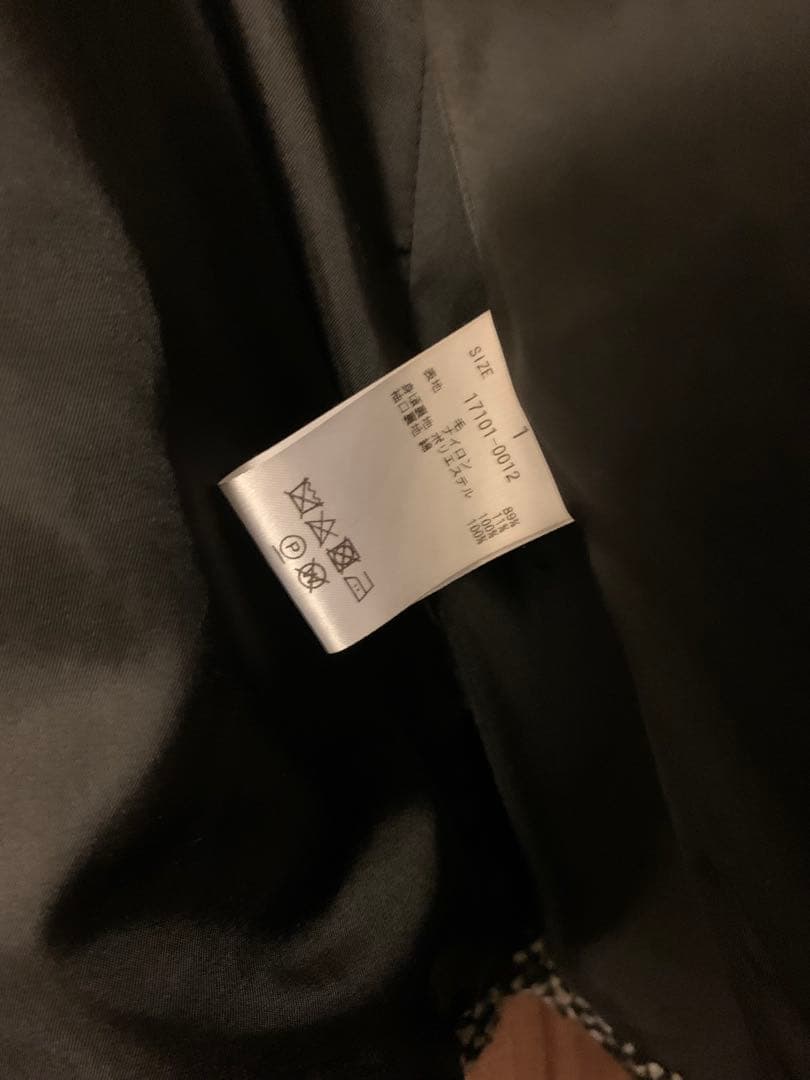 値下げクラネ❗️SuzuHirose×CLANEMIXCOLOROVERCOAT