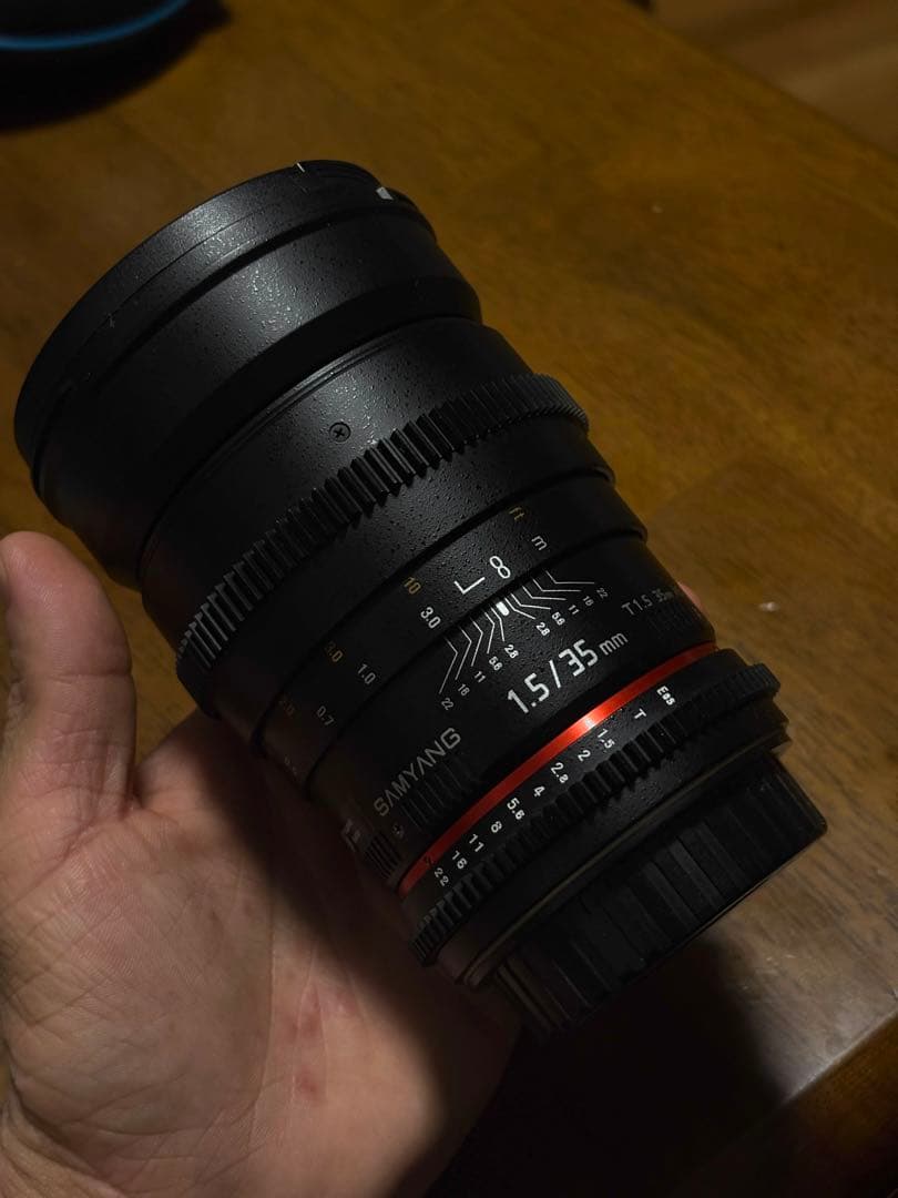 Samyang 35mm T1.5 難あり