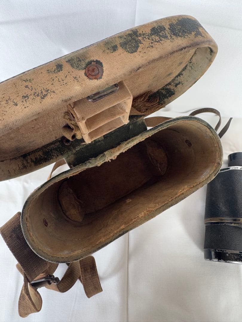 旧日本軍 双眼鏡と収納ケースセット