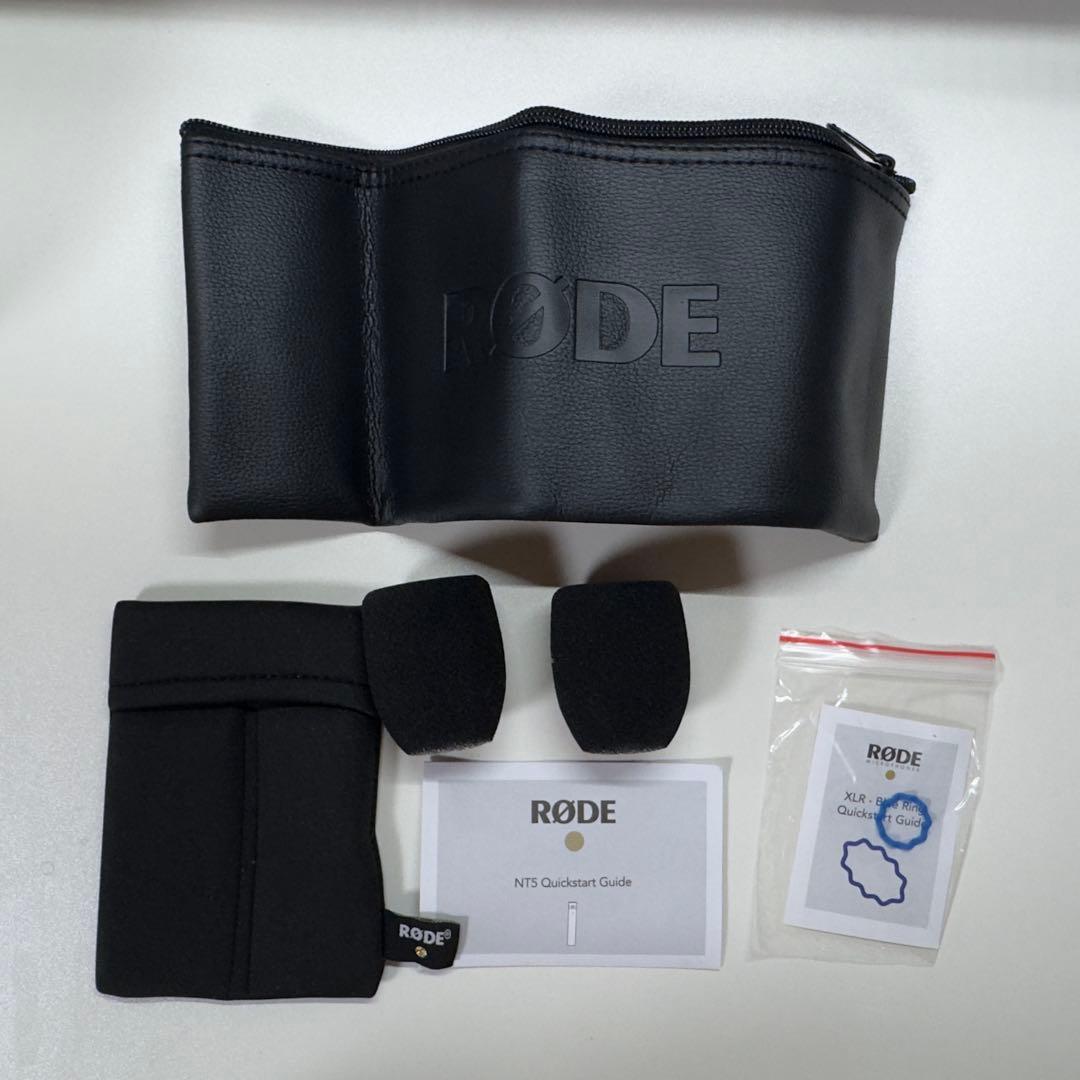 RØDE NT5 コンデンサーマイク 箱付き（傷、汚れあり）