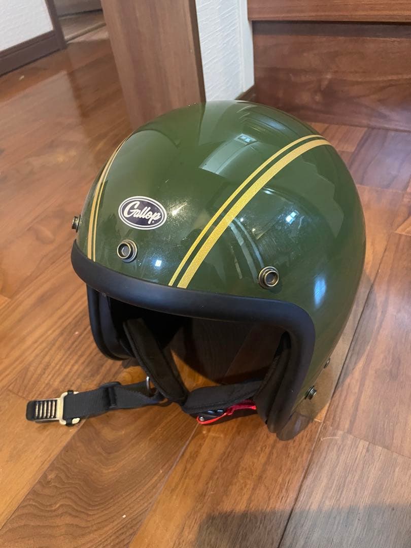 ジェットヘルメット オリーブグリーン