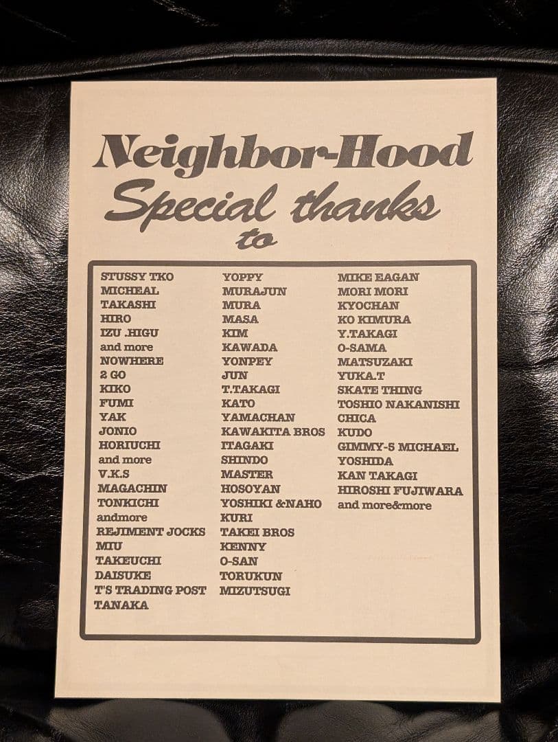 【HK22S/2025/0909】◎NEIGHBORHOOD◎OPEN◎FLYE