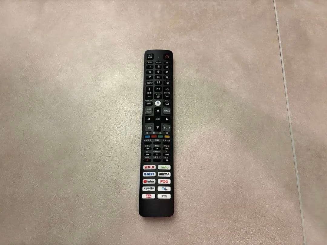 コスパ最強　TCL 50C645 50型テレビ　スマートテレビ　ほぼ新品　4K