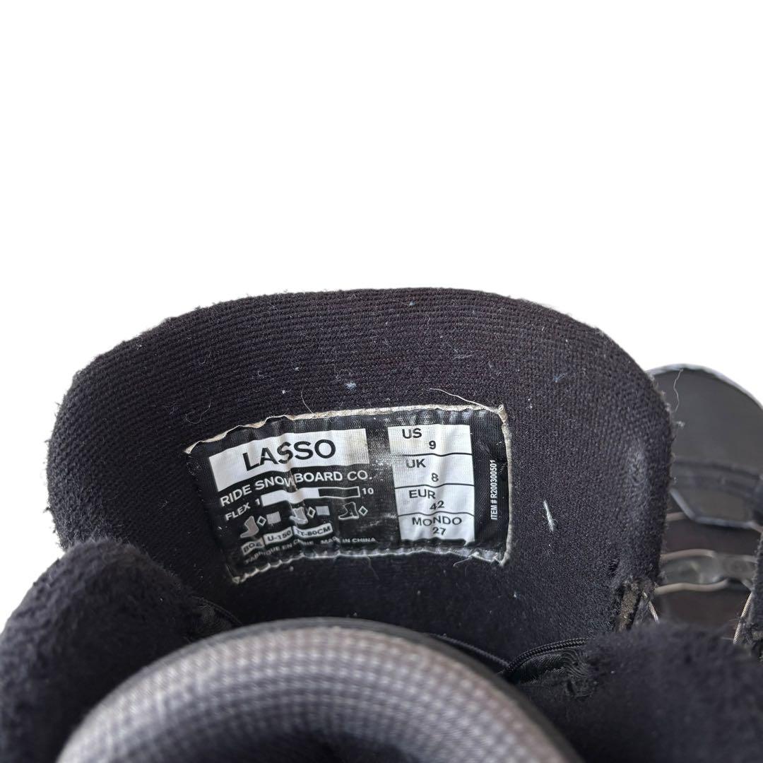 RIDE LASSO 27cm ダブルBOA スノーボードブーツ