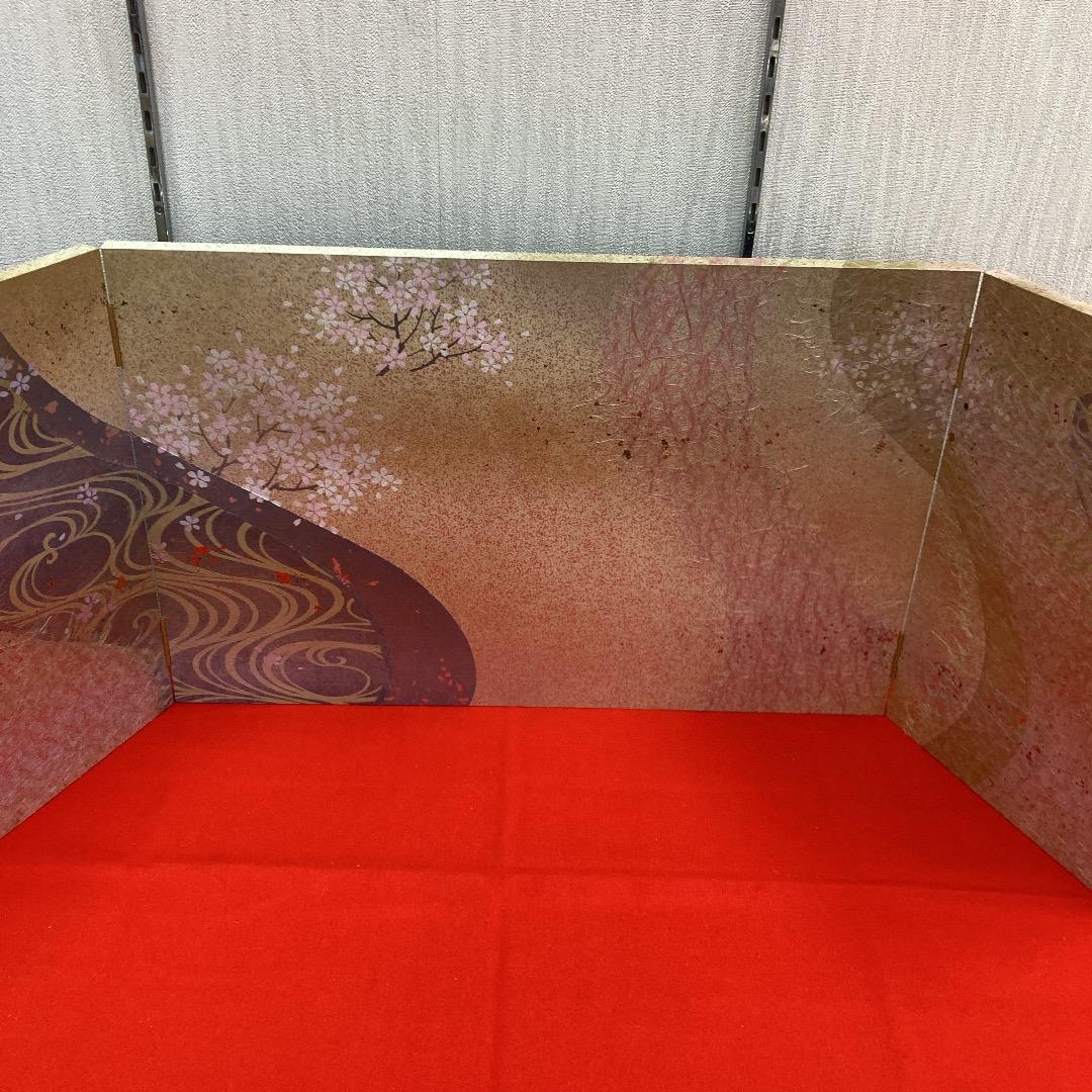 専用ページ　E7-6 特価！高さ39㎝位　 高級な和紙加工　三月屏風のみ