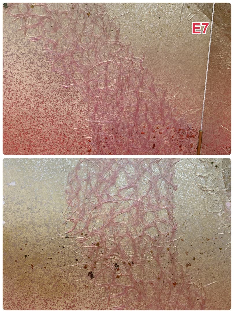 専用ページ　E7-6 特価！高さ39㎝位　 高級な和紙加工　三月屏風のみ