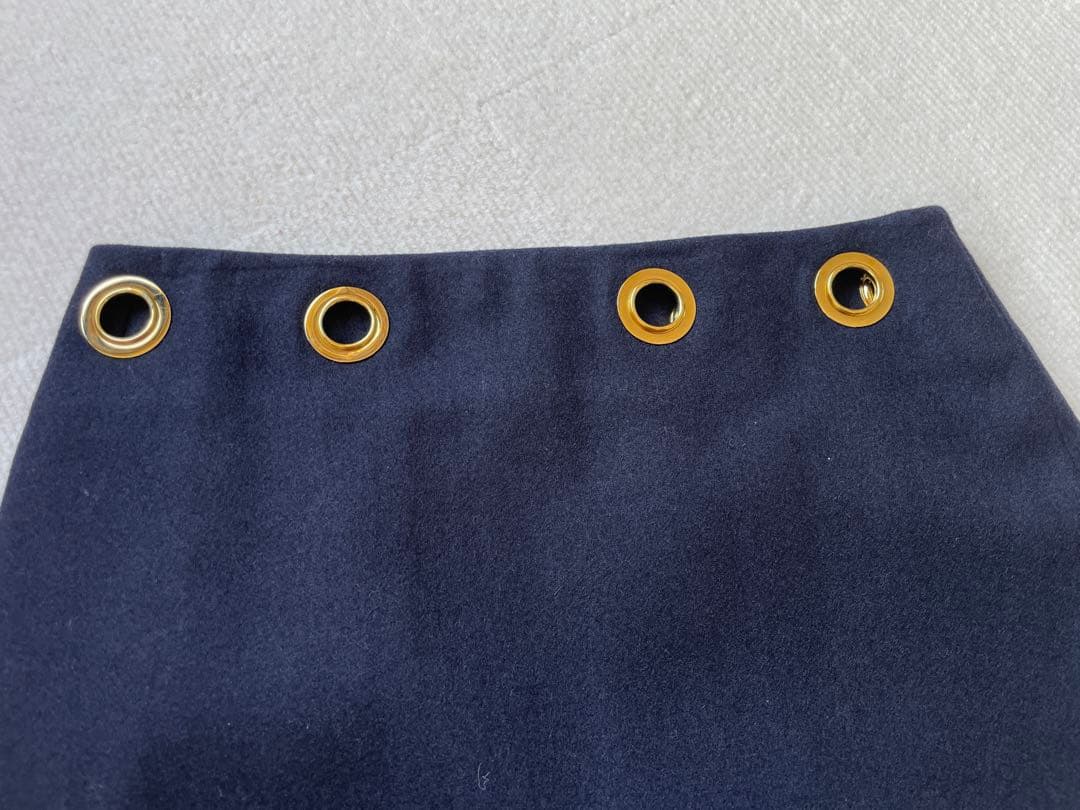 【極美品】 CELINE（セリーヌ）ウールカシミヤ スカート