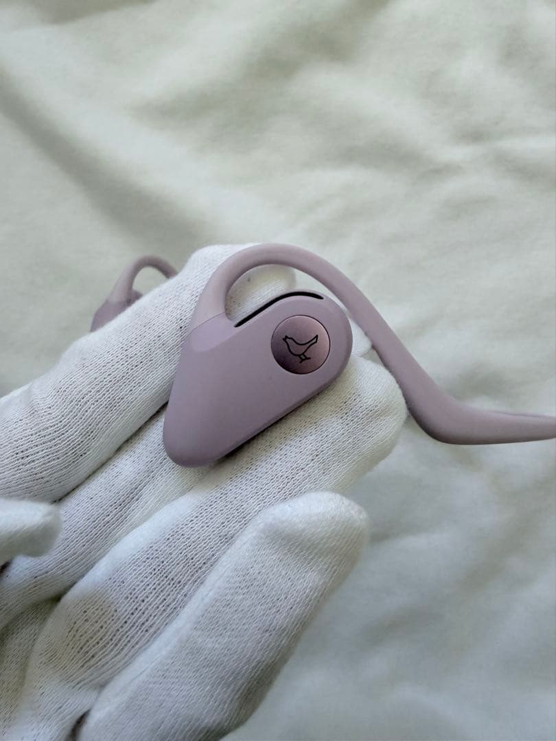 骨伝導イヤホン パープル