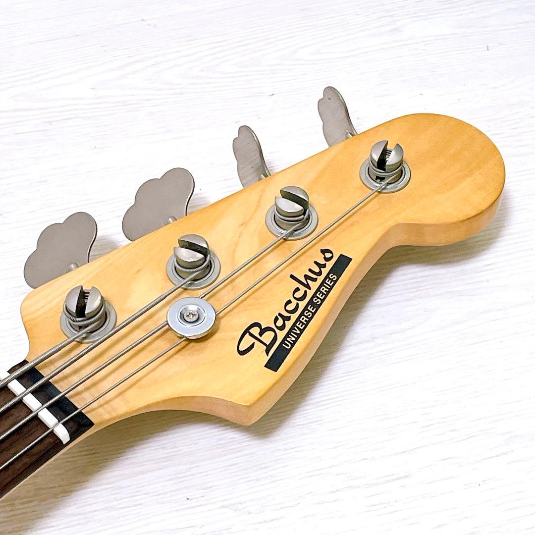 Bacchus バッカス ユニバースシリーズ ジャズベース ジャズベ レッド