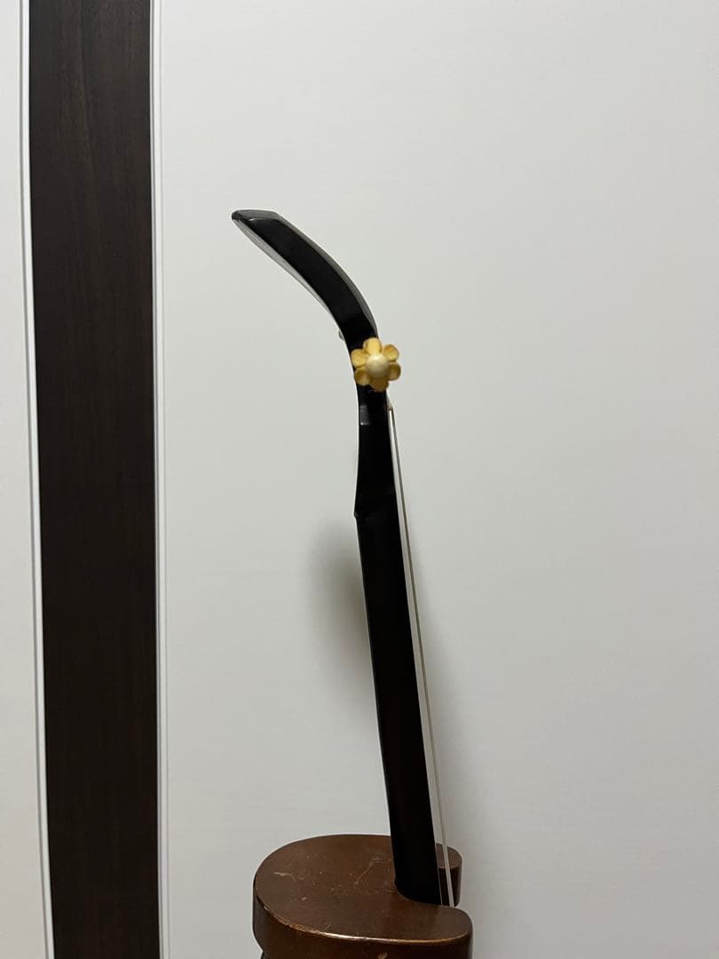 沖縄三線　昔真壁型　測った写真アップしました。