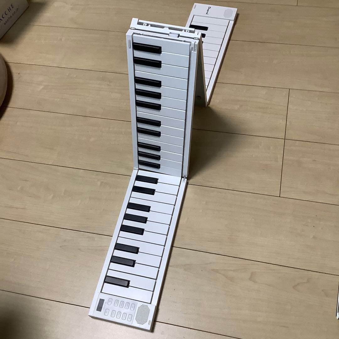 折り畳みピアノ　ORIPIA88 (USB変換充電ケーブル付き)