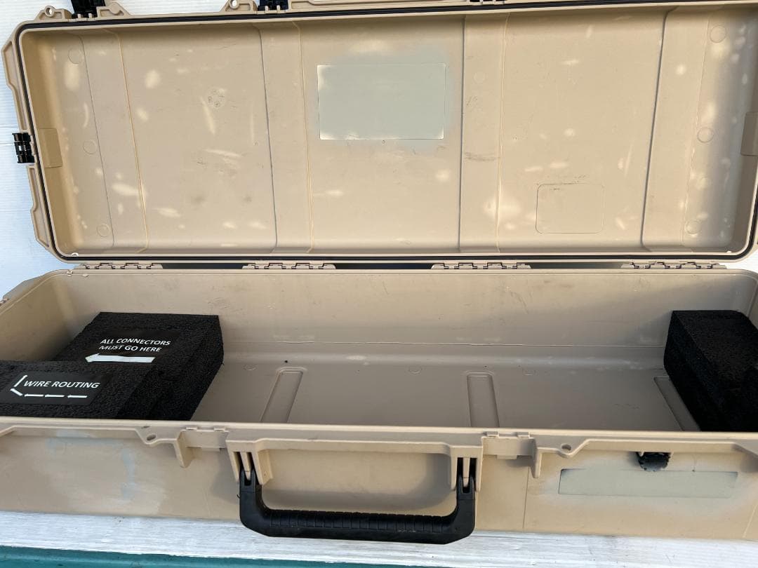 ④本物米軍ライフルケース ペリカン ミリタリー 外寸W120×D42×H23cm