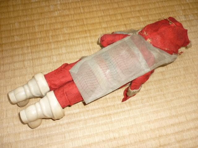 極希少 非売品 昭和10年頃◆森永キャンデーストア 銀座店 店頭用サンタクロース