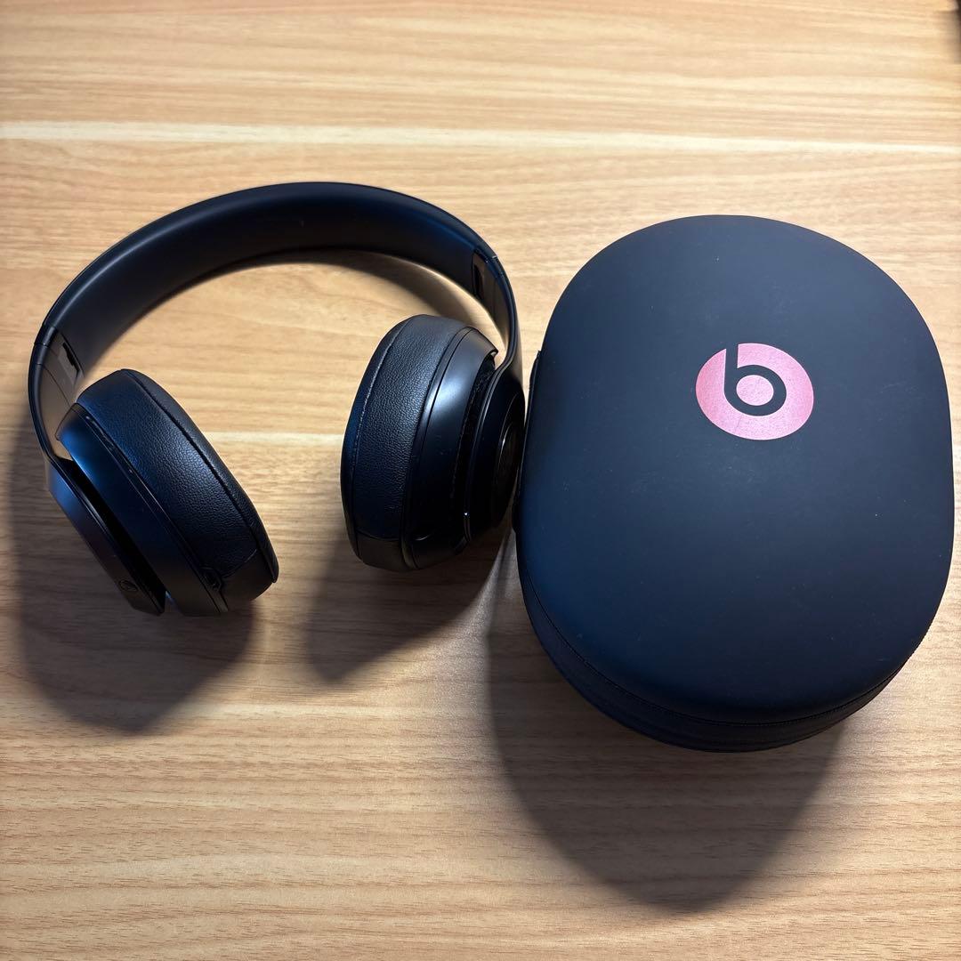 Beats Studio³ ワイヤレスヘッドホン ブラック ケース付き