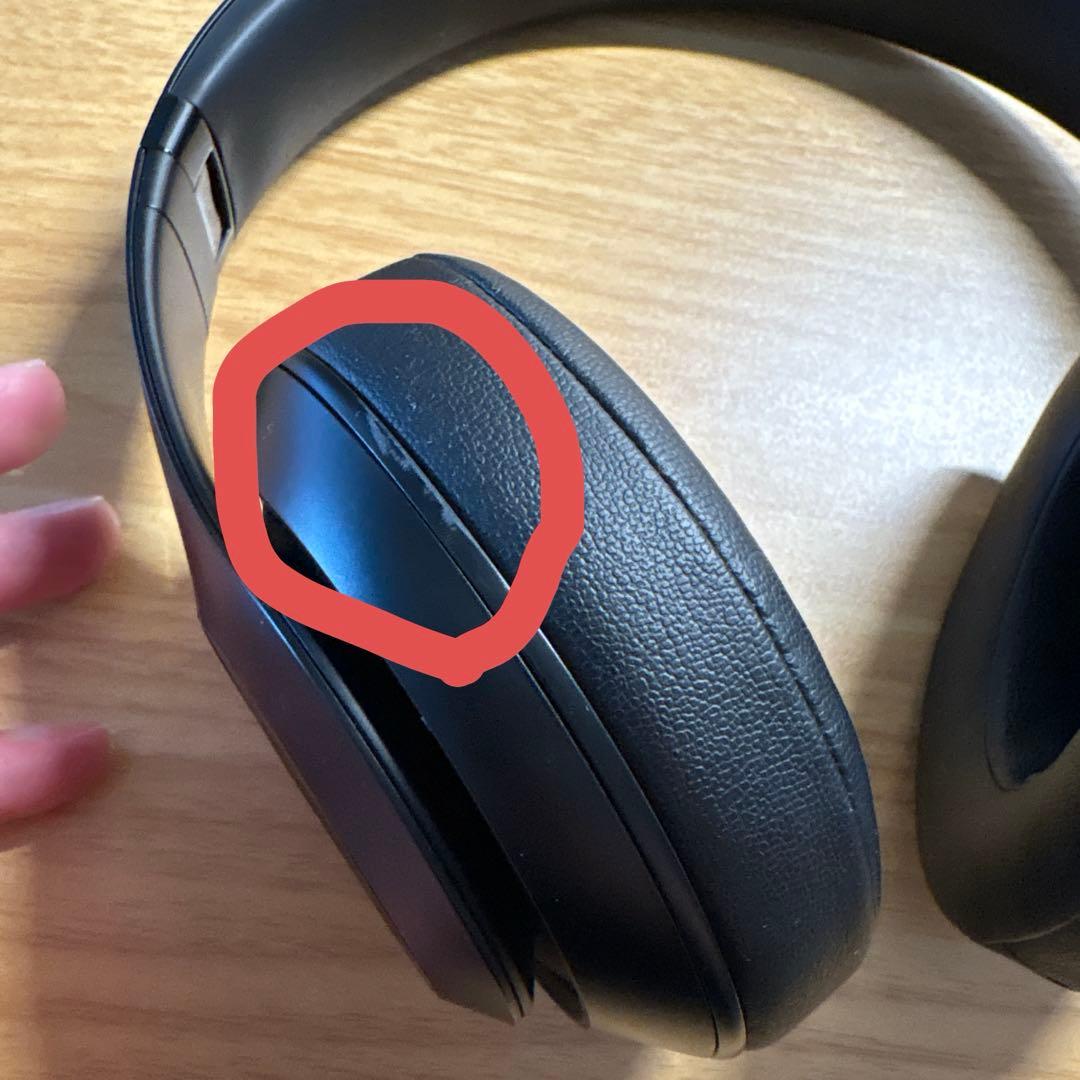 Beats Studio³ ワイヤレスヘッドホン ブラック ケース付き