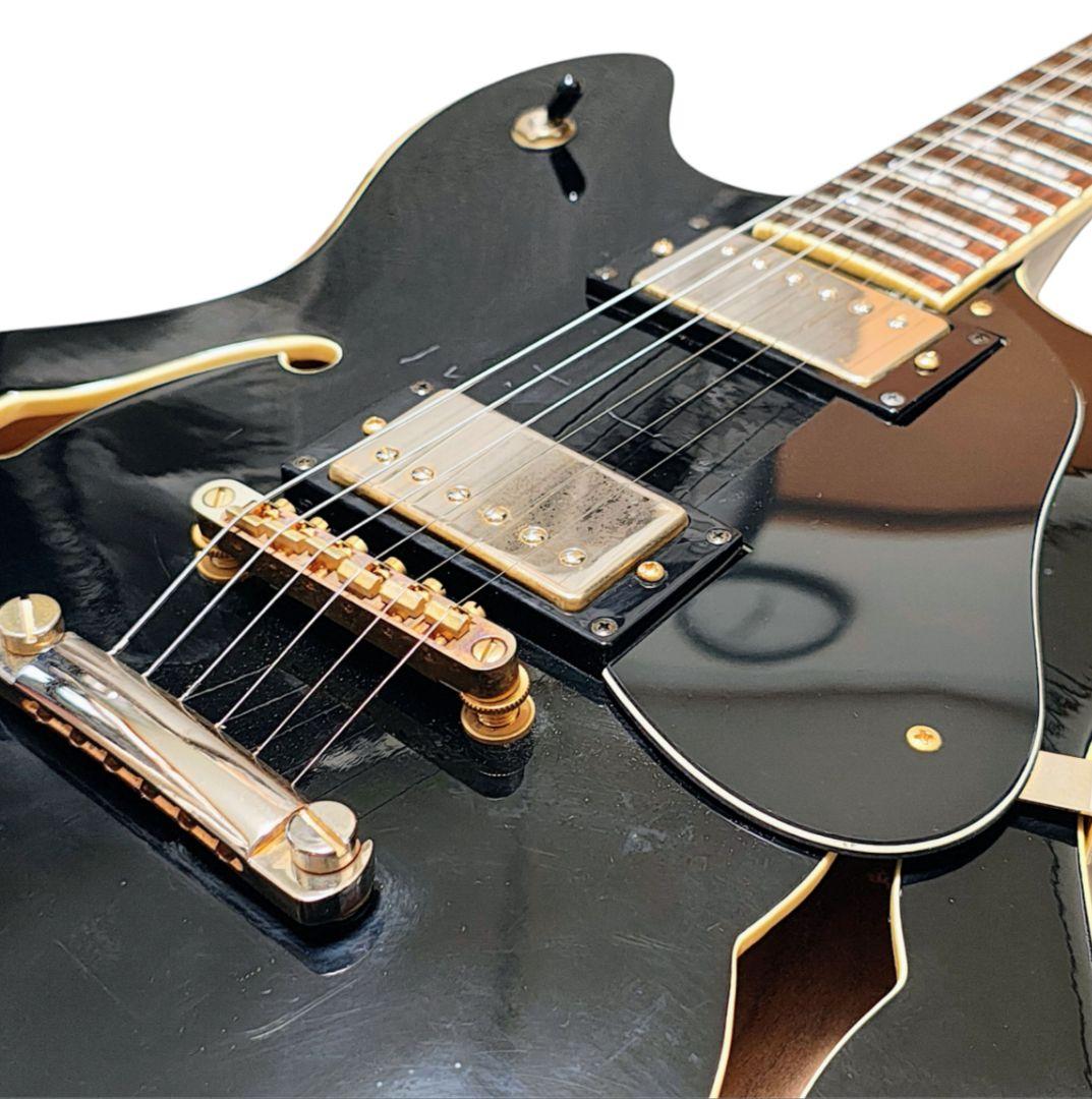 希少 Peavey Hollowbody JF1EX セミアコ ギター 黒