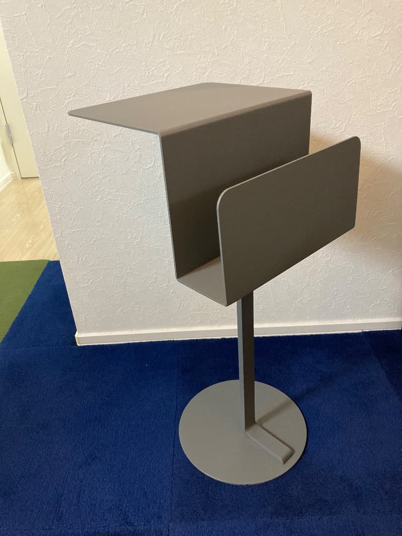 無印良品　スチール　サイドテーブル