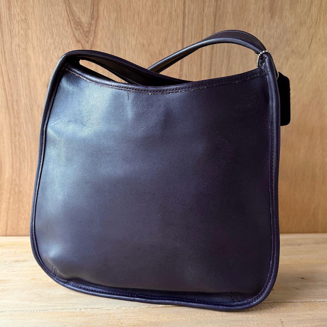 バッグ vintage coach ERGO COMPARTMENT 9047 INK