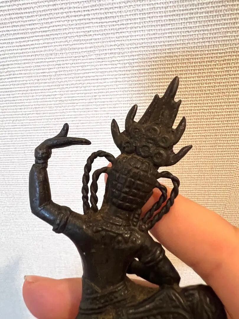 銅 仏像　鈴　踊り仏像　骨董　古美術　中国　タイ