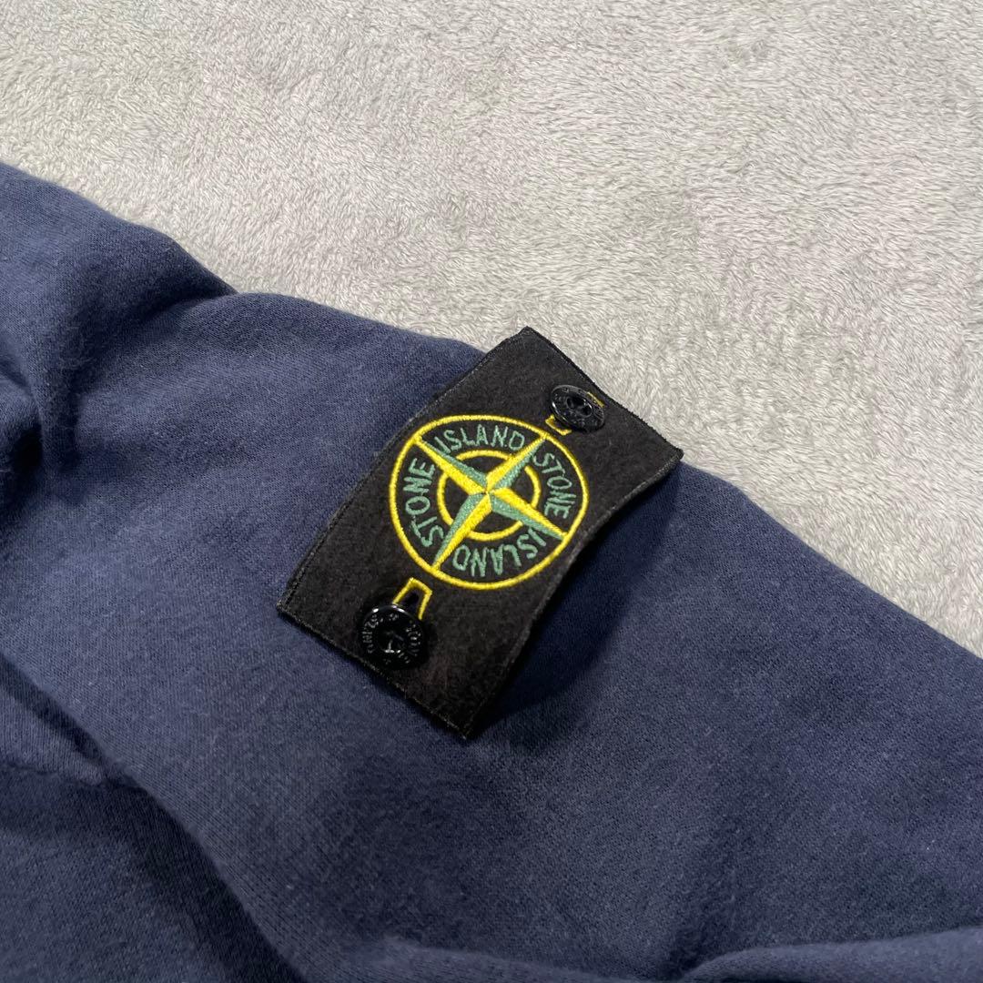 ストーンアイランド　長袖Tシャツ　ロンT ネイビー　L