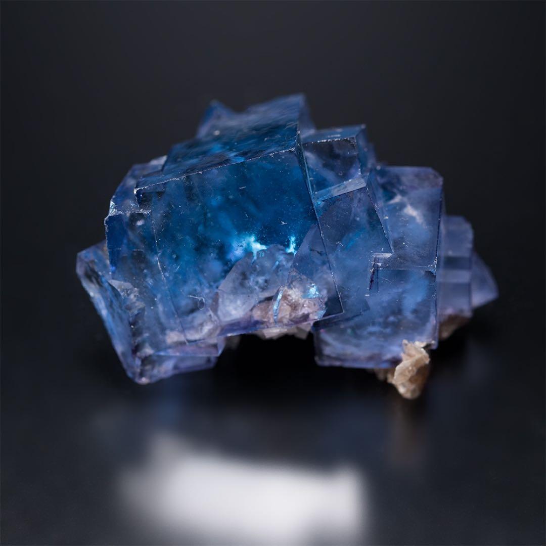 中国 ヤオガンシャン 1682 フローライト 天然石 原石 鉱物標本 鉱石 蛍石