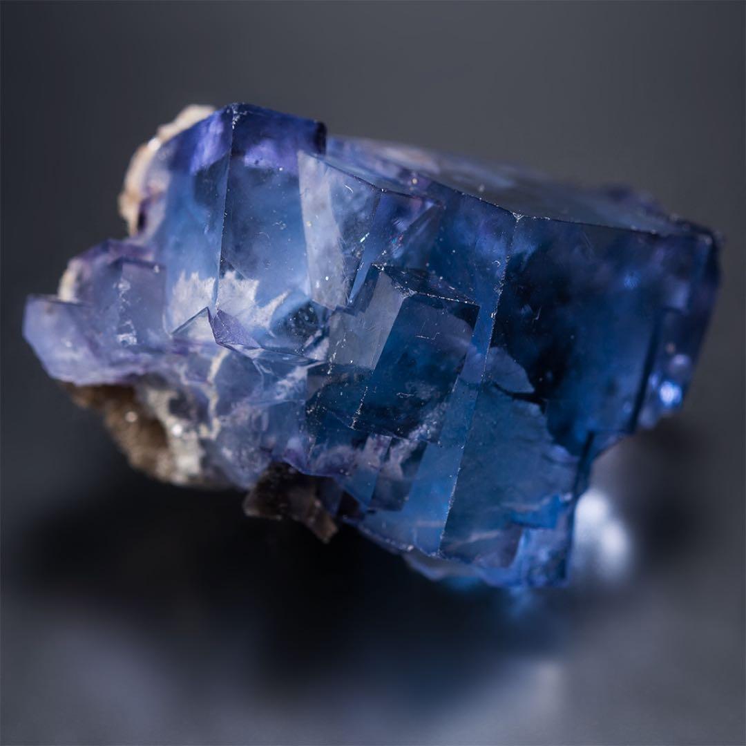 中国 ヤオガンシャン 1682 フローライト 天然石 原石 鉱物標本 鉱石 蛍石