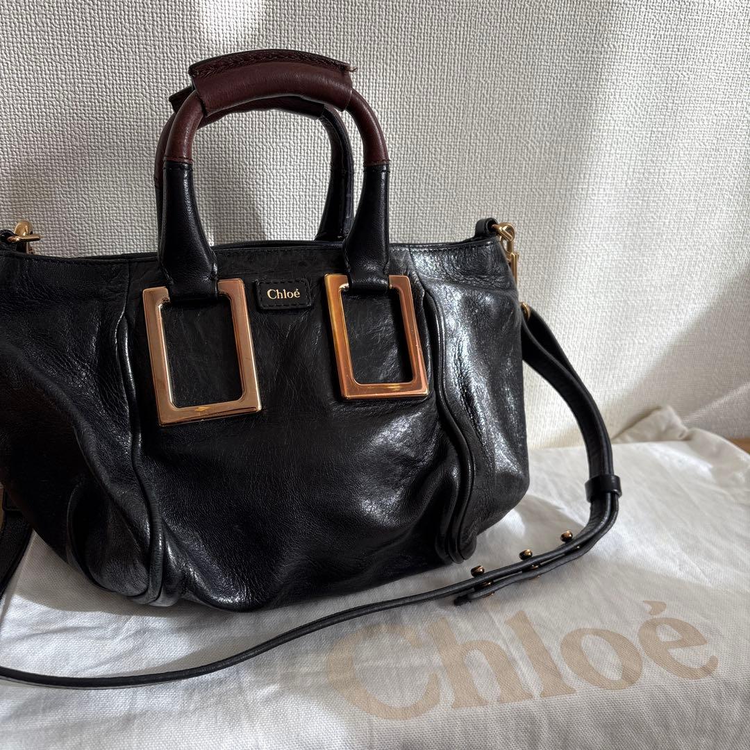 クロエ　ショルダーバッグ　ブラック