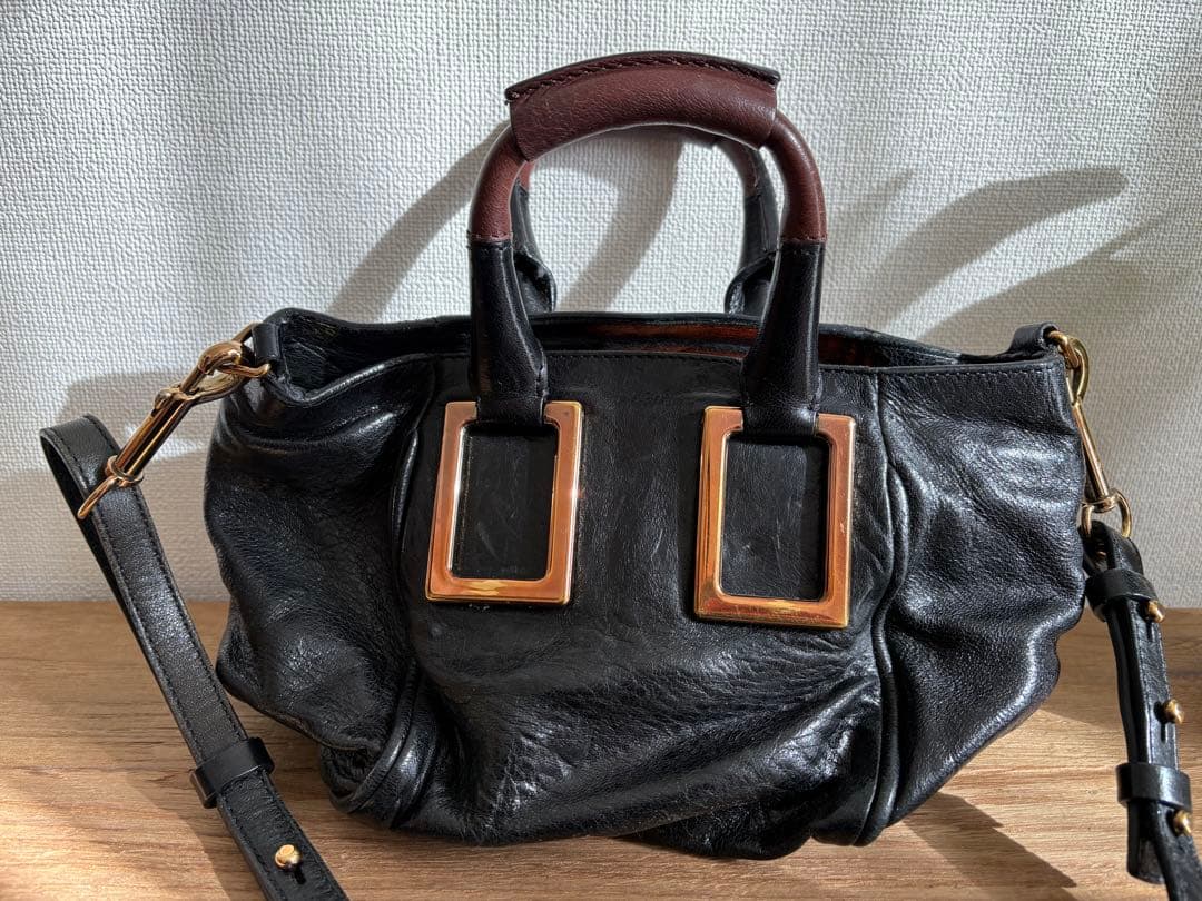 クロエ　ショルダーバッグ　ブラック