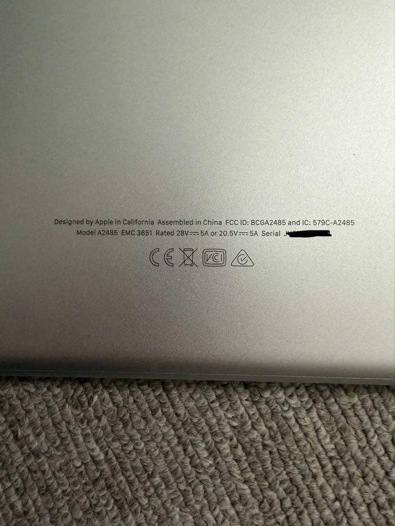 MacBook本体 Apple MacBook Pro M1 Max 32GB 1TB