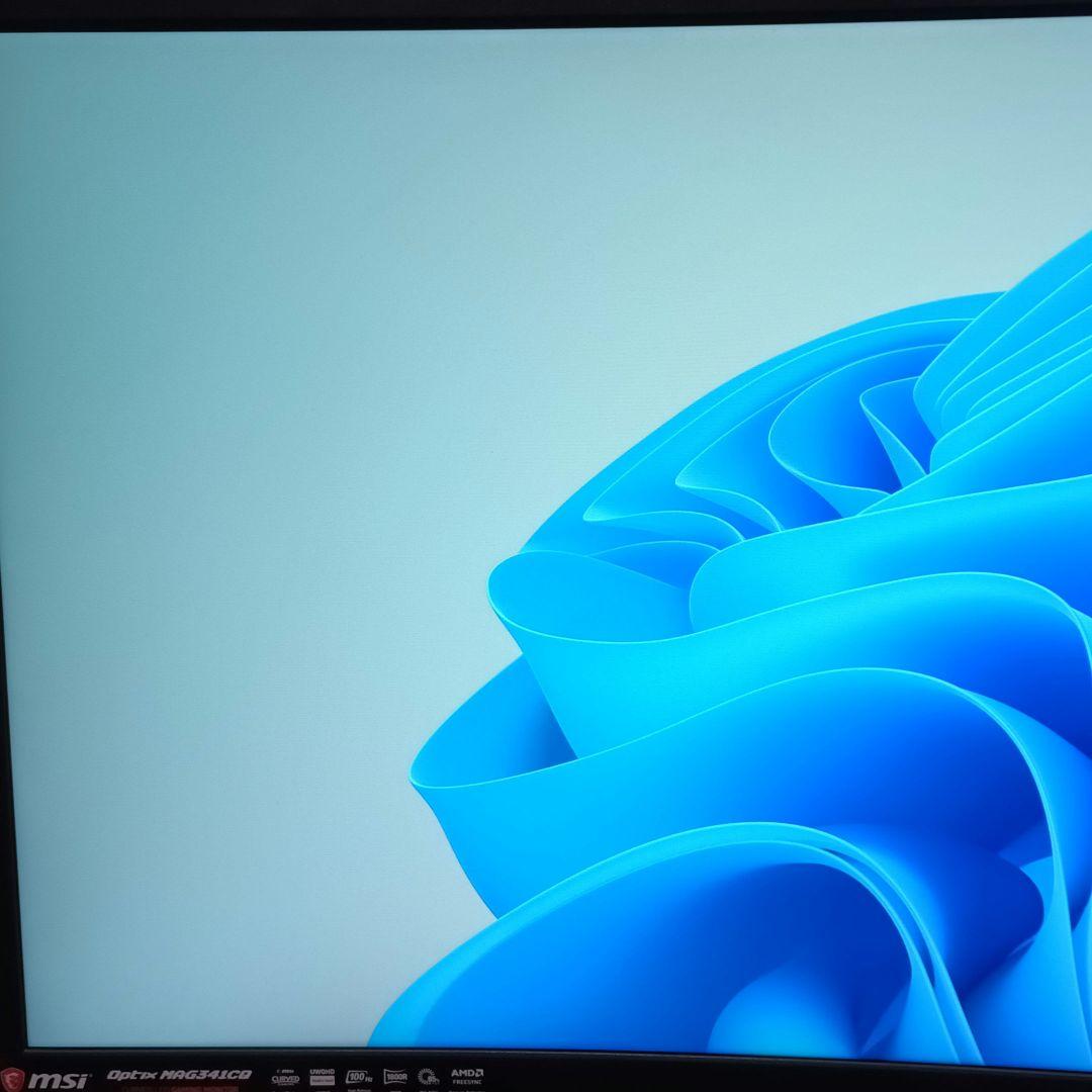 MAG341CQ MSIゲーミングモニター ウルトラワイド 本体