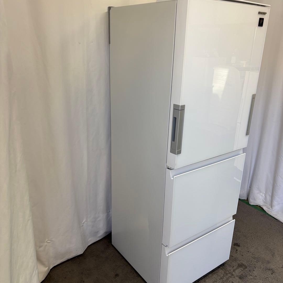 ★31　冷蔵庫　SHARP　大型　300-400ℓ　両開き　安い　設置無料　綺麗
