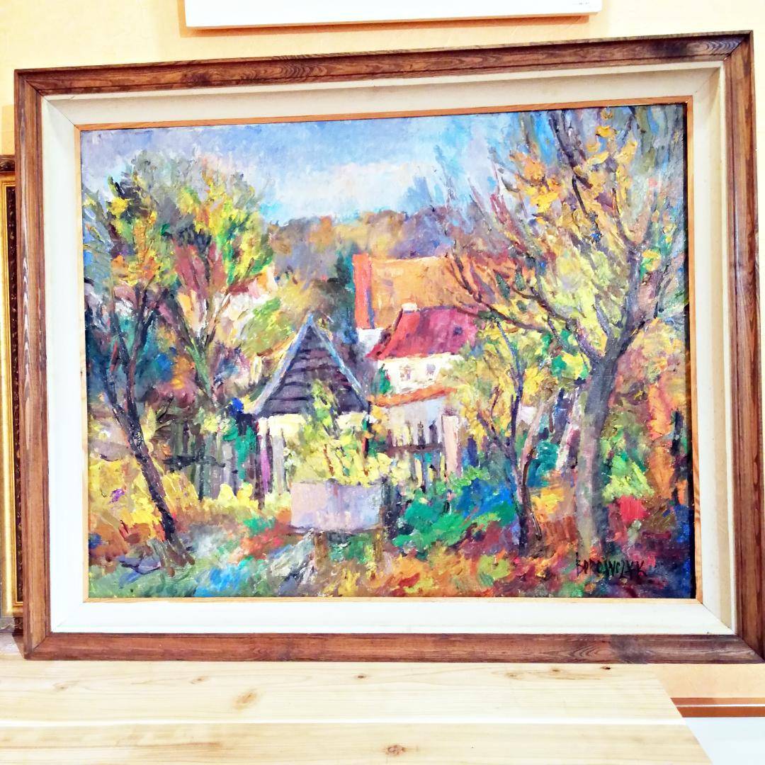 新春初売りセール◇真作 Wlodzimierz Borowczyk 油彩画