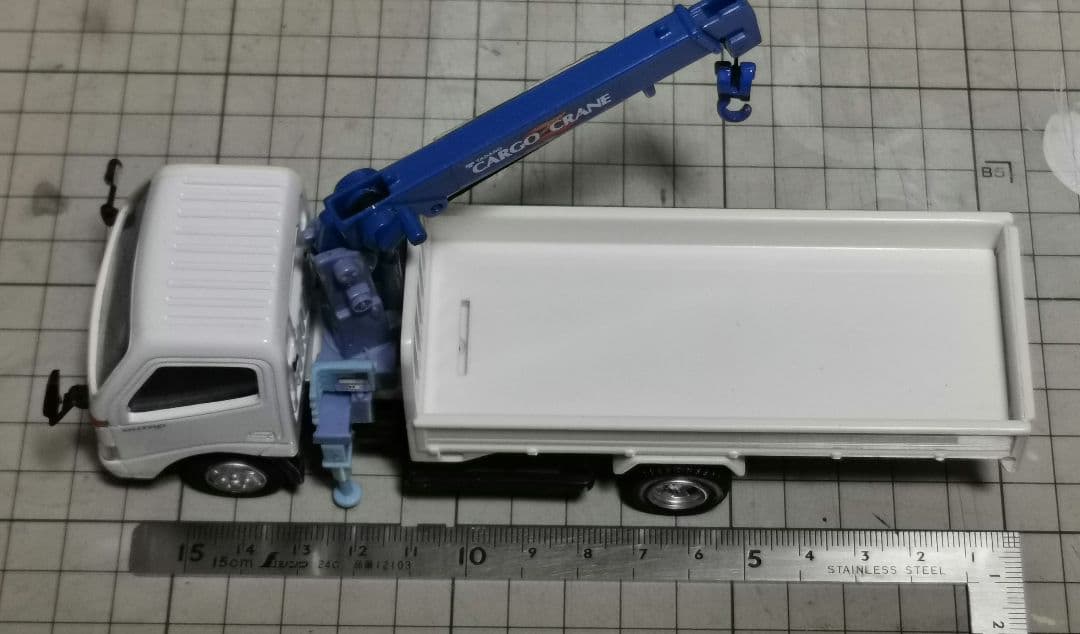 エムテック1/43 日野デュトロ・タダノカーゴクレーン車&トヨタ・ダイナ
