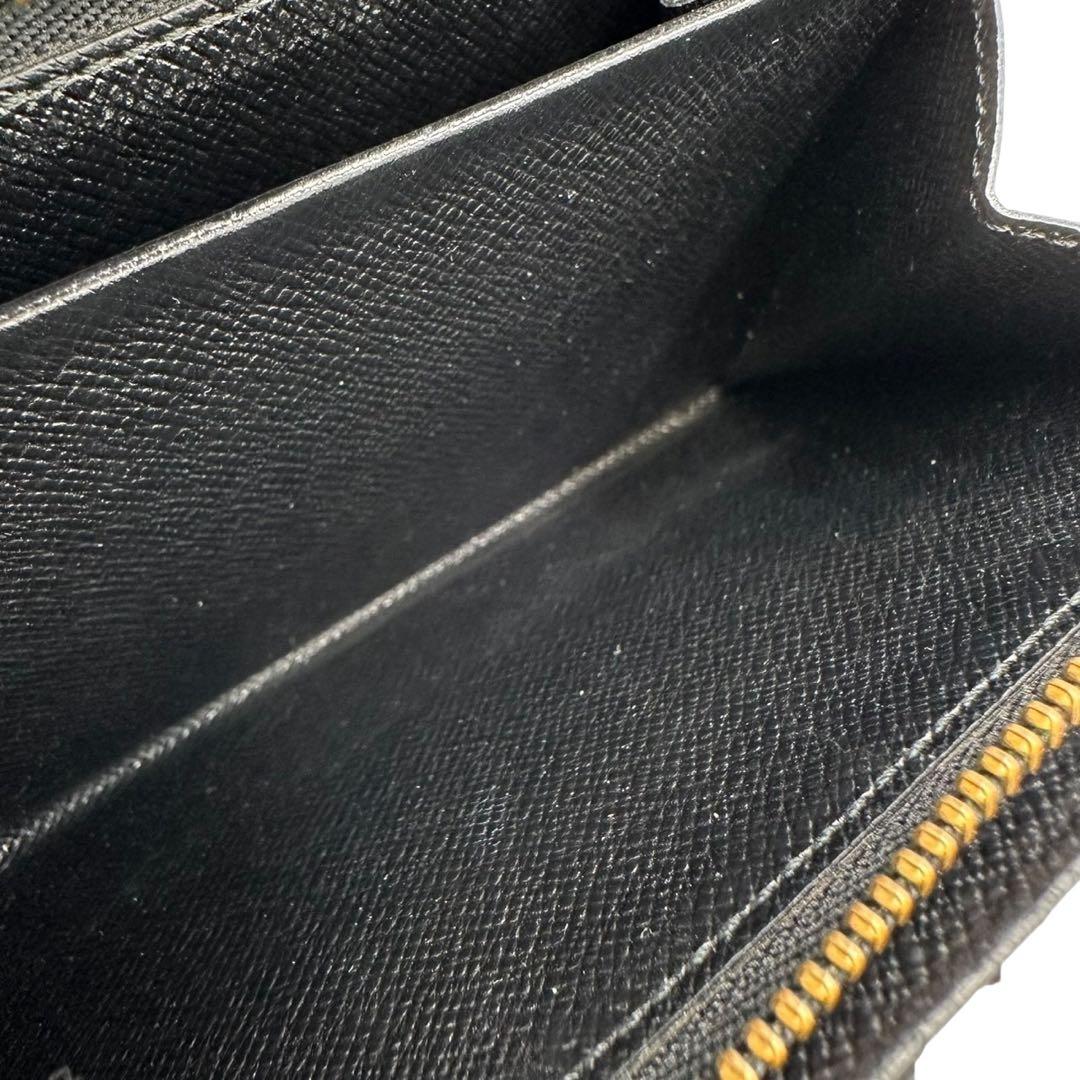 【極美品】ルイヴィトン エピ ブラック 黒 二つ折り財布 トレゾール コンパクト