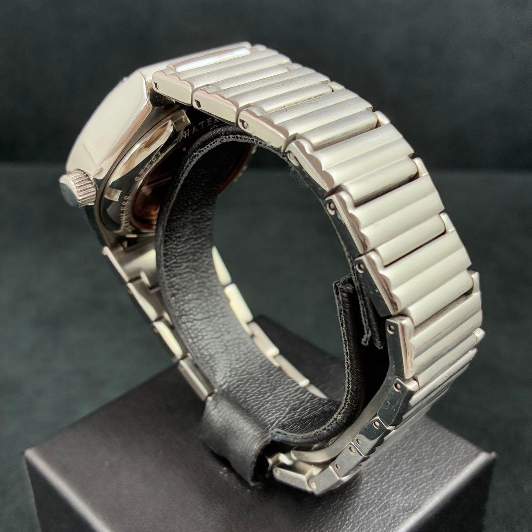 美品　オールドテクノス　スケルトン　ヨーロピアン オートマチック　メンズ　腕時計