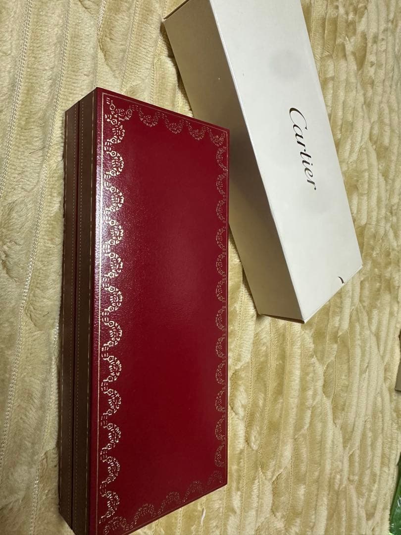 Cartier Must II Pen シルバー 赤いケース付き