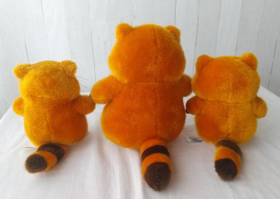 あらいぐまラスカル　ぬいぐるみ　世界名作劇場　レトロ