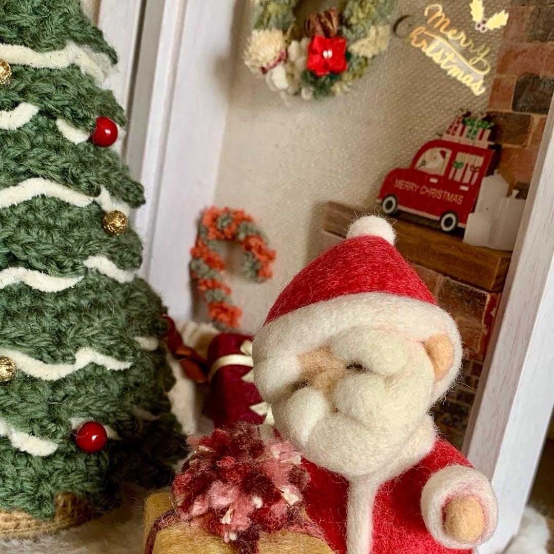 ぷ*子様 羊毛フェルト　クリスマス飾り