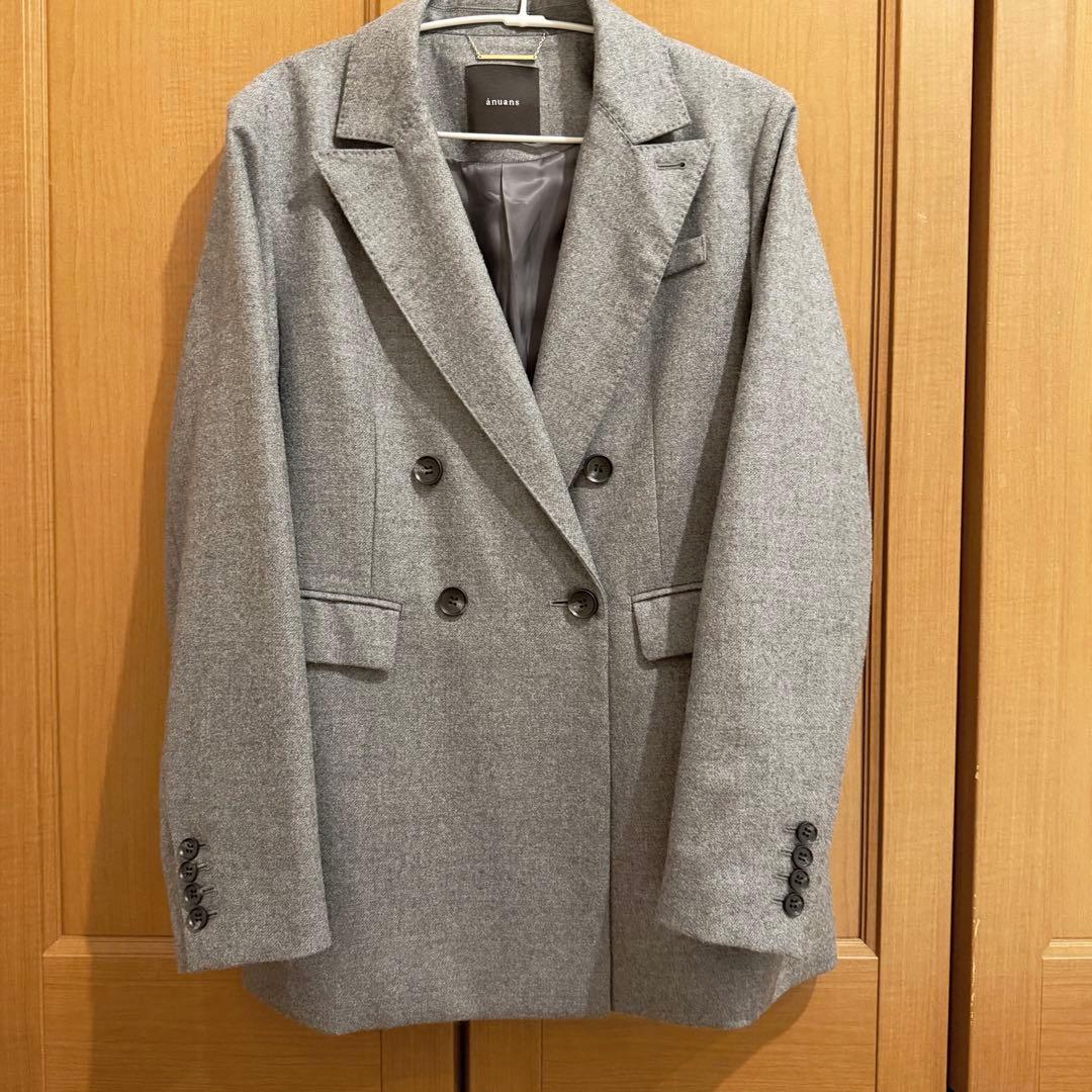 ステートメントウールオーバージャケット