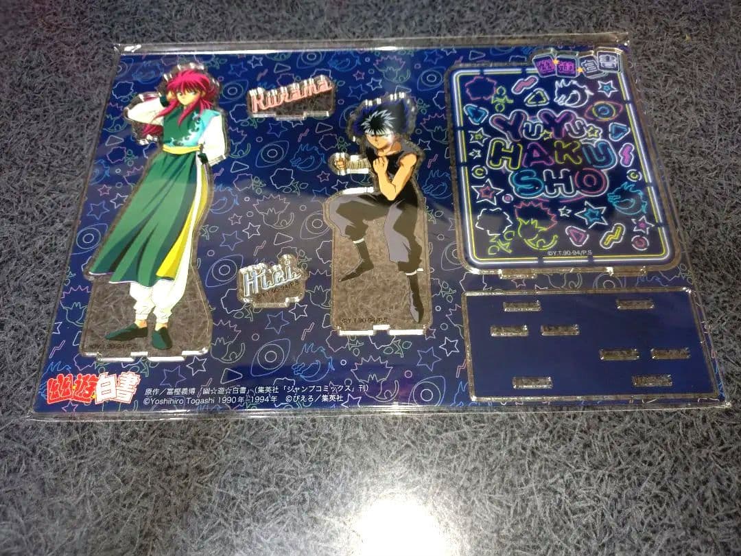 幽☆遊☆白書　アクリルスタンド　蔵馬　飛影　浦飯幽助　桑原和真