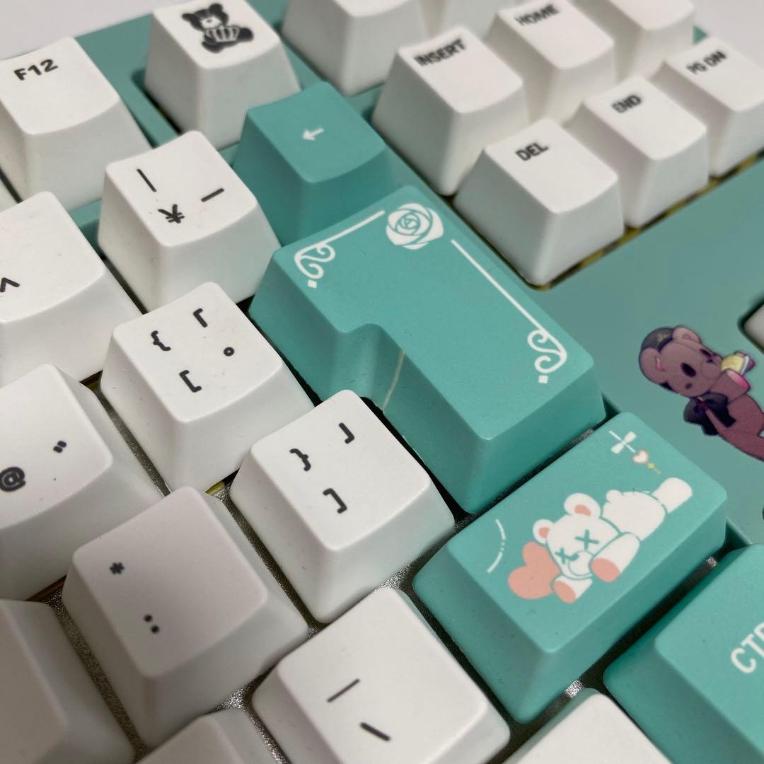 VSPO!GEAR Gaming Keyboard 胡桃のあ EDITION