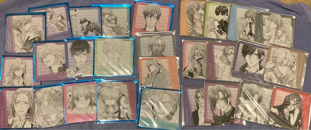 悪役令嬢は溺愛ルートに入りました⁉︎ カフェ コースター コンプ28枚 サフィア